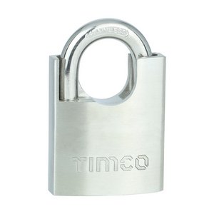 TIMCO 50mm Stainless Steel Padlock (5055893334515) Blister Pack 1 Each SS50SS