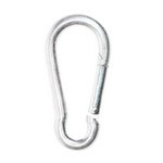 TIMCO 60mm Snap Hooks - Steel (5055893380260) TIMpac 3 Pieces SSHOOKP