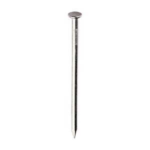TIMCO 75 x 3.75 Round Wire Nails - Stainless Steel (5055893351390) TIMbag 1 Kilograms SSRW75B