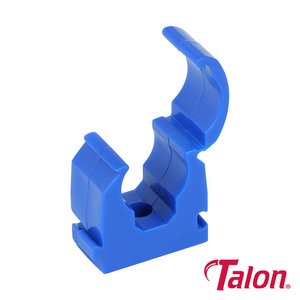 Talon 15mm 15mm Single Hinged ID Clip - Blue - TS15BLU20 (5060002357705) Bag 20 Pieces TALTS15BLU20