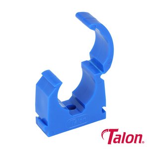 Talon 22mm 15mm Single Hinged ID Clip - Blue - TS22BLU (5060002357910) Bag 100 Pieces TALTS22BLU