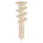 TIMCO 42mm 42mm Nylon Speed Plugs - White (5055331832726) Box 100 Pieces TBAN