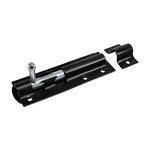 TIMCO 4IN Straight Tower Bolt - Black (5055893355381) Plain Bag 1 Each TBS4BB