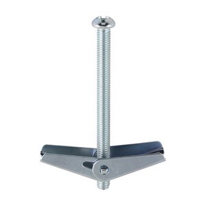 TIMCO M6 x 75 75mm Spring Toggles - Zinc (5055331852335) Box 100 Pieces TOG675