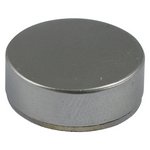 TIMCO 14mm Threaded Screw Caps - Solid Brass - Satin Chrome (5055893377758) Box 40 Pieces TSC14SC