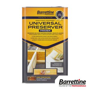 Barrettine 5L 179mm Universal Preserver - Clear (5015861006189) Tin 1 Each UNCL005