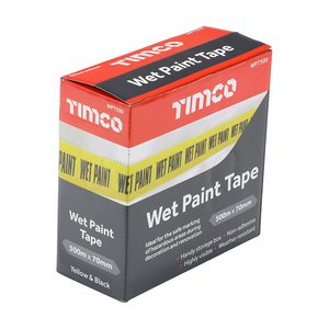 TIMCO 70mm x 500m 500000m Wet Paint Tape (5056110882291) Box 1 Each WPT500