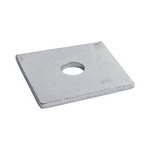 TIMCO M10 x 50 x 50 x 3 Square Plate Washers - Hot Dipped Galvanised (5056110839073) Box 100 Pieces WS10503G