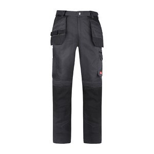 TIMCO W34 L30 Workman Trousers - Grey/Black (5056110895154) Bag 1 Each WTGBK3430