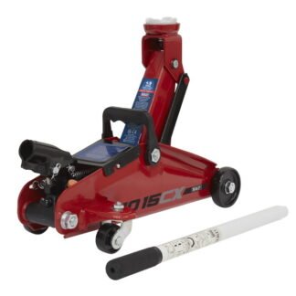 Sealey Short Chassis Trolley Jack 1.5 Tonne (5054511379136) 1015CX