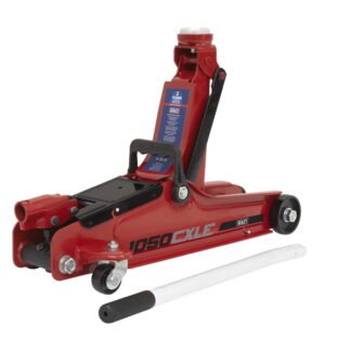 Sealey Low Profile Short Chassis Trolley Jack 2 Tonne (5054511970074) 1050CXLE