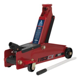 Sealey Heavy- Duty Long Reach Trolley Jack 3 Tonne (5024209595964) 1153CX