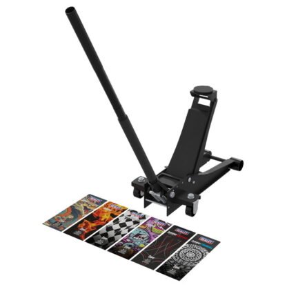 Sealey Low Profile Custom Design Trolley Jack with Rocket Lift 2 Tonne - Black (5054630436185) 2000CB