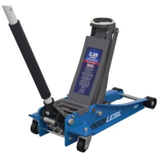 Sealey Low Profile Trolley Jack with Rocket Lift 2.25 Tonne - Blue (5054630270857) 2001LEBL