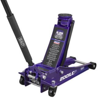 Sealey Low Profile Trolley Jack with Rocket Lift 2.25 Tonne - Purple (5054630418136) 2001LEP