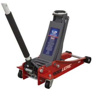 Sealey Low Profile Trolley Jack with Rocket Lift 2.25 Tonne - Red (5054511844573) 2001LERE