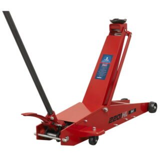Sealey Long Reach High Lift Commercial Trolley Jack 2 Tonne (5054630200809) 2201HL