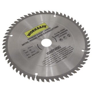 Sealey Worksafe® TCT Saw Blade 250 x 30mm 60tpu (5055111206662) 25060