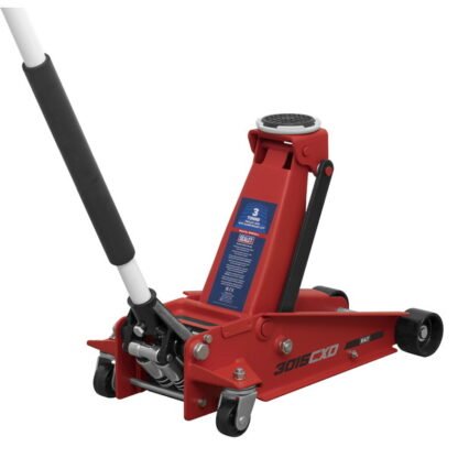 Sealey Trolley Jack with Super Rocket Lift 3 Tonne (5054630270987) 3015CXD