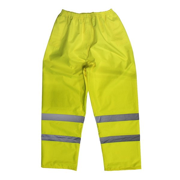 Sealey Worksafe® Hi- Vis Yellow Waterproof Trousers - Medium (5054511785043) 807M