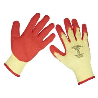 Sealey Worksafe® Super Grip Knitted Gloves with Latex Palm, X- Large - Pair (5055111200158) 9121XL