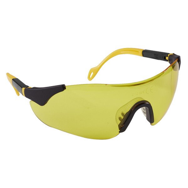 Sealey Worksafe® Sports Style High- Vision Safety Glasses with Adjustable Arms (5055111208819) 9212