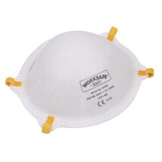 Sealey Worksafe® Cup Mask FFP1 - Pack of 10 (5054511859621) 9309/10