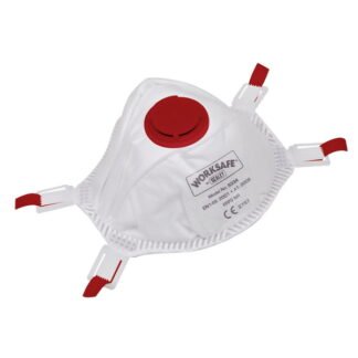 Sealey Worksafe® FFP3 Valved Cup Mask - Pack of 10 (5054511859607) 9334/10