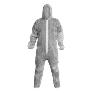 Sealey Worksafe® Disposable Coverall, White - Large (5055111200578) 9601L
