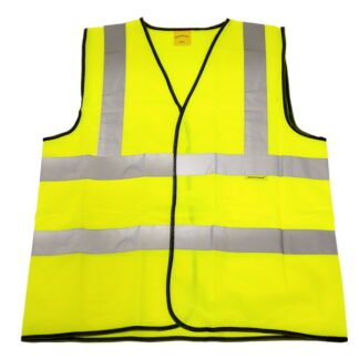 Sealey Worksafe® Hi- Vis Yellow Waistcoat - XX- Large (5054630019098) 9804XXL