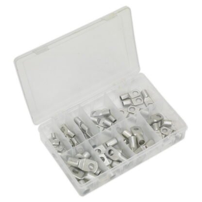 Sealey Copper Lug Terminal Assortment 52pc (5054511018844) AB016CT