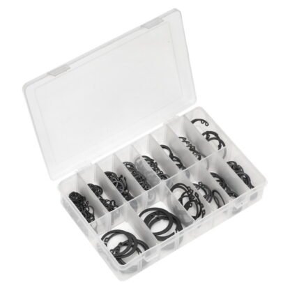 Sealey Circlip Assortment Internal & External 200pc (5054630420399) AB017CC
