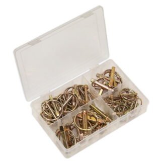 Sealey Linch Pin Assortment 50pc (5054511018882) AB022LP