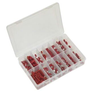 Sealey Crimp Terminal Assortment 260pc - Red (5054511018950) AB039RT