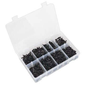 Sealey Self- Tapping Flanged Head Screw Assortment 700pc (5054511056976) AB066STBK