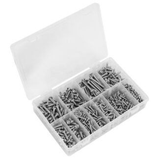 Sealey Stainless Steel Self- Tapping Screw Assortment 700pc (5054630433405) AB0700SSST