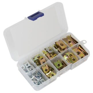 Sealey Spire Nut Assortment 74pc (5054630344466) AB074SN