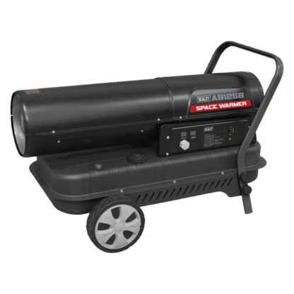 Sealey Space Warmer® Kerosene/Diesel Heater with Wheels 135,000Btu/hr (5054630152092) AB1258