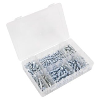 Sealey Bleed Nipple Assortment 160pc (5054630092572) AB160BN