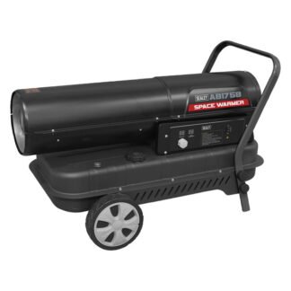 Sealey Space Warmer® Kerosene/Diesel Heater with Wheels 175,000Btu/hr (5054630152078) AB1758
