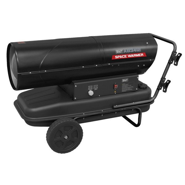 Sealey Space Warmer® Kerosene/Diesel Heater with Wheels 340,000Btu/hr (5054630156250) AB3412