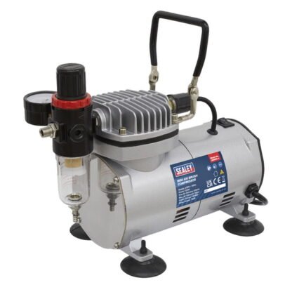 Sealey Mini Air Brush Compressor (5054511739077) AB900