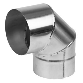 Sealey Stainless Steel Exhaust/Flue 90° Bend for ABI600 & ABI1000 120mm (5054630618086) ABI1000AK3