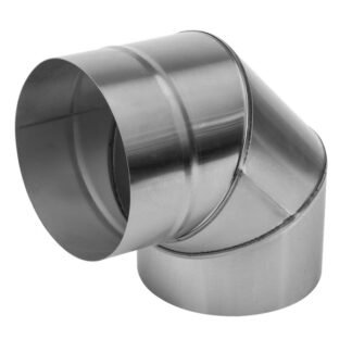 Sealey Stainless Steel Exhaust/Flue 90° Bend for ABI1700 150mm (5054630618000) ABI1700AK3