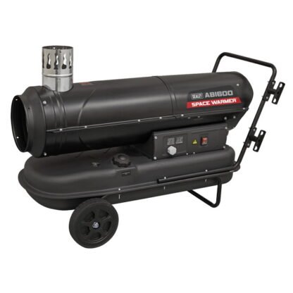Sealey Space Warmer® Indirect Kerosene/Diesel Heater with Wheels 68,000Btu/hr (5054630607684) ABI600