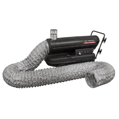 Sealey Space Warmer® Indirect Kerosene/Diesel Heater 68,000Btu/hr with 5M Ducting (5054630650550) ABI600COMBO