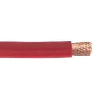 Sealey 10 Automotive Starter Cable 315/0.40mm 40mm² 300A - Red (5054511017564) AC40SQRE