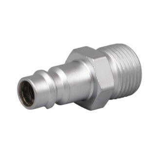 Sealey High Flow Screwed Adaptor Male 3/8IN BSPT - Pack of 5 (5054630515255) ACH19