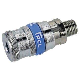 Sealey PCL Coupling Body Male 1/4IN BSPT - Pack of 5 (5024209235020) ACP16