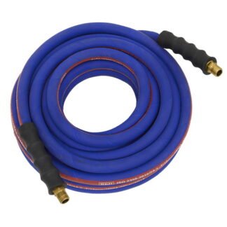 Sealey Extra- Heavy- Duty Air Hose with 1/4IN BSP Unions 15m x 10mm (5054630302671) AH15R/38